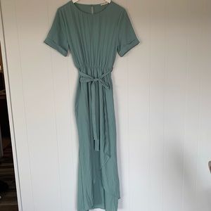 Teal Taylor Jane wrap dress.